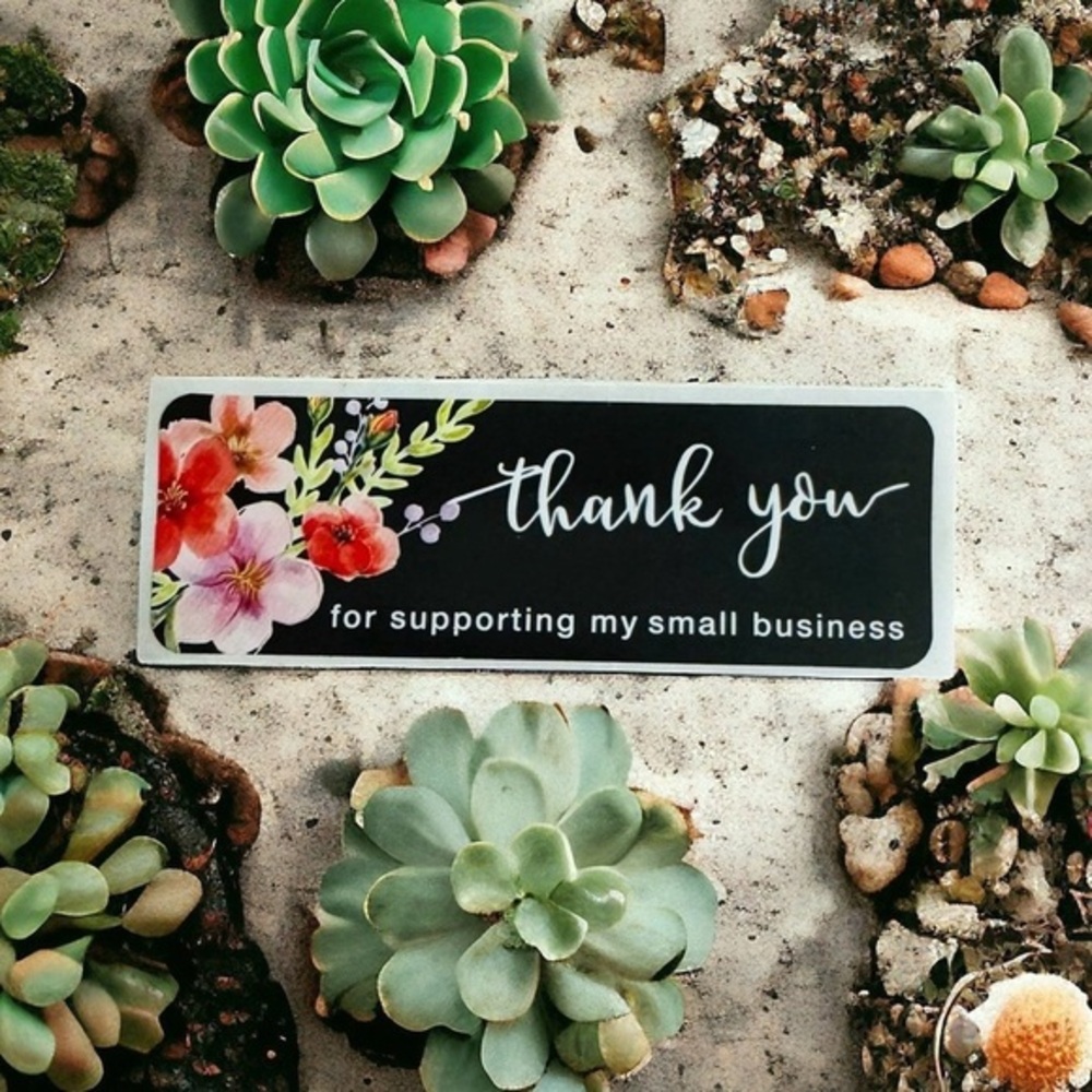 40 Thank You Stickers!